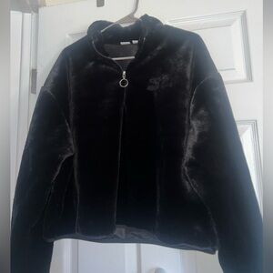 Puma crop velvet top